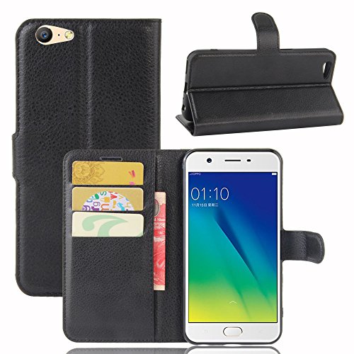 Nadakin OPPO A57 OPPO A39 Phone Case Premium Quality Leather Wallet Flip  Stand Cover Pouch With Magnetic Clasp Card Holder for OPPO A57 OPPO A39