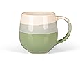 U & U UNIQUE UTILITIES Coffee Mug 450 ML, Ceramic Mug for Coffee, Microwave Safe Milk Coffee Cup, Ideal for Home, Office & Gift (Olive Green)