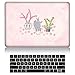 Produktbild Bearj Laptop-Schutzhülle für MacBook Air 13, niedliche Topfpflanzen, bedrucktes Muster, Kunststoff, Hartschale, mit passender Tastatur, kompatibel mit MacBook Air 13 Zoll A1369 / A1466
