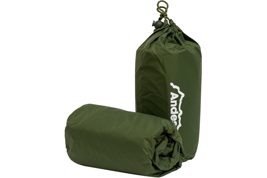 Andes Olive Green Waterproof Bivvy Bag Sleeping Bag Cover Camping Fishing, Taped Seams, 235 x 85cm
