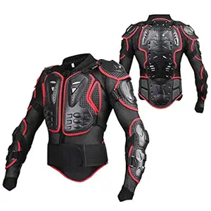 SOWUNO Body Armor Protector Elastic Protective Creative Safety Motocross Armor Protective Back Protection Gear Motocross Guard Shirt Jacket