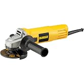 DEWALT DWE4117-QS - 950W Angle Grinder, 125 mm, Soft Start and Reset Protection, Includes Safety Guard, Additional Handle and