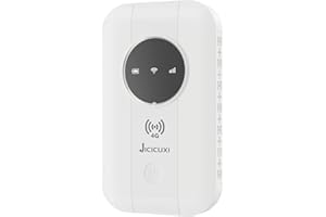 JICICUXI 4G MiFi Router,Portable Travel WiFi with SIM Card Slot,150 Mbit/s Mobile WiFi Router Dongle Typ-C, 3650mAh Battery, Portable Wifi Hotspot Connect ten devices simultaneously
