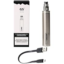 2018 enhanced gs ego ii 2200mah e-cigarette vape battery Electronic Cigarette, 2018 Enhanced GS EGO II 2200mAh E-Cigarette Vape  Battery with Micro USB Charger 510 E-Shisha E-Cigar Vaporizer Nicotine Free