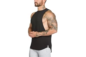 WAZZAP Débardeurs Musculation Homme Gym Sport Tank Top Stringer Bodybuilding Fitness sans Manches T-Shirt