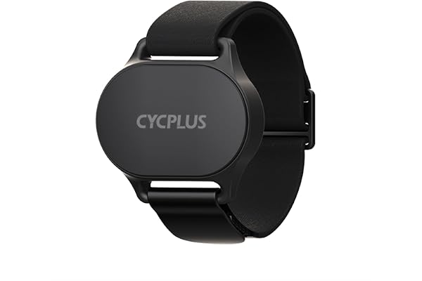 CYCPLUS H1 Armband Pulsmätare Bluetooth 5.1 ANT+, Optisk Sensor | Precision ±1 BPM, över 110h batteritid, Bluetooth 5.1 och ANT+, IP67 vattentät, LED-zonindikator