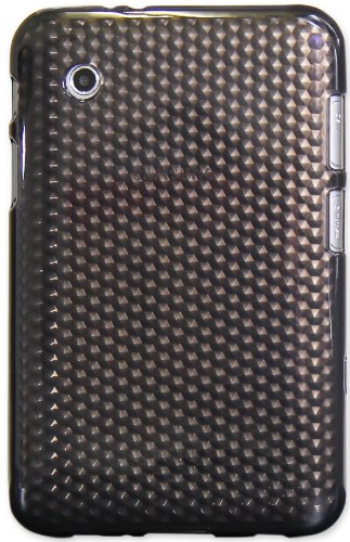 Luxburg® Diamond Design Schutzhülle für Samsung Galaxy Tab 2 7.0 GT-P3100 in Farbe Anthrazit Grau, Hülle Case aus TPU Silikon - 2