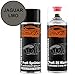 Produktbild TRISTARcolor Autolack 2K Spraydosen Set Jaguar LMO Vapour Metallic/Medium Grey Brown Metallic Basislack 2 Komponenten Klarlack Sprühdose