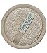 Luxury Linen Body Sponge For Bath Shower Wash Spa (15cm, Natural)