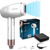 Cecotec Depiladora de Luz Pulsada Bamba SkinCare IPL Gun, Mujer y Hombre, Cuerpo, axilas y rostro, L&aacute;mpara de cuarzo, 500 mil