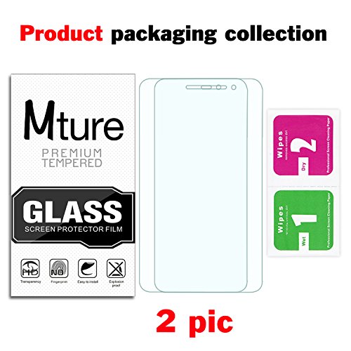 Xiaomi Redmi Note 3 Schutzfolie, Mture Schutzglas für Xiaomi Redmi Hongmi Note 3 Screen Protector Film Ultra Klar Transparent Panzerglas Stressfreie, Blasenfreie Installation, Anti-Fingerabdruck mit Härtegrad 9H Tempered Glass Hartglas Displayschutzfolie (HD Clear) – 2-pack - 9