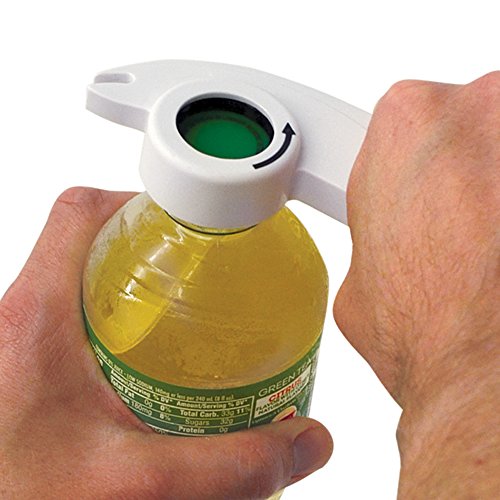 Multi-Öffner 4-in-1 Universal-Öffner für Dosen Deckel Gläser Kronkorken Flaschen Verschluss - 3