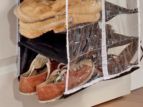 infactory Hängendes Schuhregal mit 30 Fächern - 5