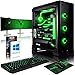 Produktbild VIBOX Venom GL780T-42 Komplett-PC Paket Gaming PC - 4,5GHz Intel i7 Quad Core CPU, 2x GTX 1080 Ti, leistungsfähig, Wassergekühlter Desktop Gamer Computer mit Spielgutschein, 3x Dreifach 24" DELL Monitor, Razer Tastatur, Razer Maus, Windows 10, lebenslange Garantie* (4,2GHz (4,5GHz Turbo) Superschneller Intel i7 7700K Kabylake Quad 4-Core Prozessor CPU, 2x Dual SLI Nvidia GeForce GTX 1080 Ti 11GB Grafikkarten, 32GB DDR4 3000MHz RAM, 240GB SSD, 3TB Festplatte, Gewohnheit Wasserkühlung)