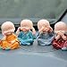 Produktbild Qiyun Auto-Dekoration für Auto,4Pcs / Set Kung Fu Cartoon Little Monk Doll Decoration Auto Dashboard Car Ornament Toy Gift