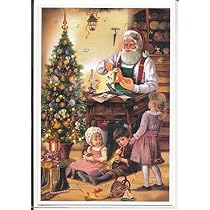Produktbild von Sticker-Dealer Lustige Adventskalenderkarten, 5 Karten, Grußkarten