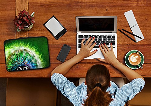 Pedea Design Tablet PC Tasche 10 1 Zoll  25 6 cm  neopren green hedgehog