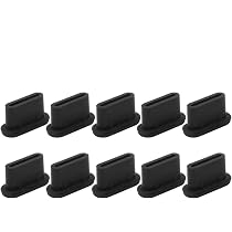 20x Bouchons Anti-Poussière USB-A InnoGadgets - Protection Ports PC, MacBook, Ordinateur Portable | Noir