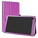 Produktbild LiuShan TrekStor PrimeTab P10 hülle, Folding PU Leder Tasche Hülle Case mit Ständer für 10.1" TrekStor PrimeTab P10 Android Tablet,Violett