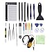 Produktbild Prettygood7 24 in 1 Aufhebel-Spudger-Reparatur-Werkzeug + Magnet-Pad für Smartphone, Schraubenzieher Hebe-Reparatur-Öffnung, Demontage Werkzeug Kit