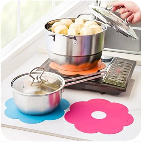 Dining Table Placemat Europe Style Tableware Pad Coaster Coffee Tea Mat Heating pad for induction cooker insulation pot mat Diameter 21.8cm