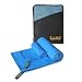 Produktbild HiWild Microfaser Handtücher Towel, 2 Stück Mikrofaser Handtuch Set 52"x 31.5" Und Mini 23.6"x15" für Reise Sport Turnhalle Schwimmen Wandern Strand oder Yoga(Blau)