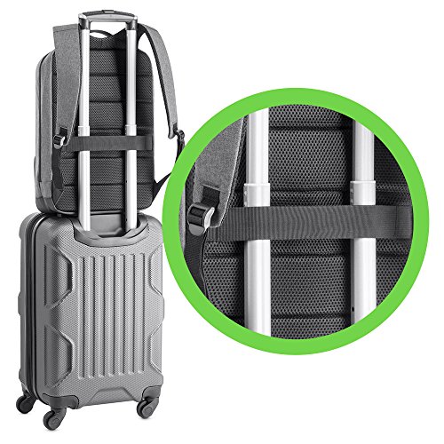 Belkin Classic Pro Rucksack  15 6 Zoll  Laptop-Tasche  Grau