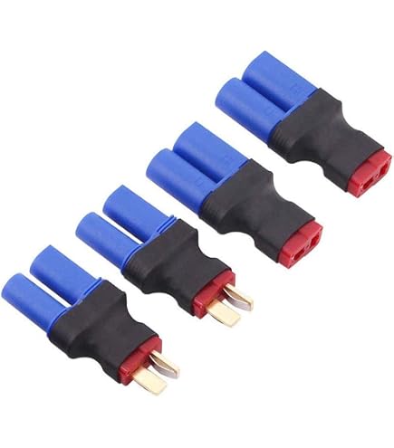 2x EC5 Auf T-Dean Adapter - Premium Stecker Für Deine Lipo Akkus Im Modellbau