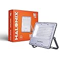 Halonix 10W Solaris Waterproof Outdoor led Flood Light |Halogen Light,Focus Light for Garage,Parking,Shop -(Cool White)-Pack of 1|Short Circuit & Surge Protection with IP66 Rated-Aluminium