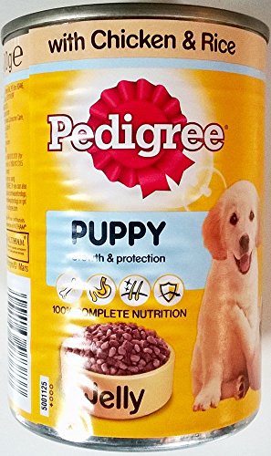 Preisvergleich Produktbild PEDIGREE® Can Puppy in Gelee mit Chicken Rice 6 x 400 g
