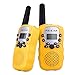 Produktbild Walkie Talkies für Kinder, Prikim 8 Kanal Handheld 2-Wege-Radio 3 KM Long Range und Clear Sound (1 Paar) Gelb TK31
