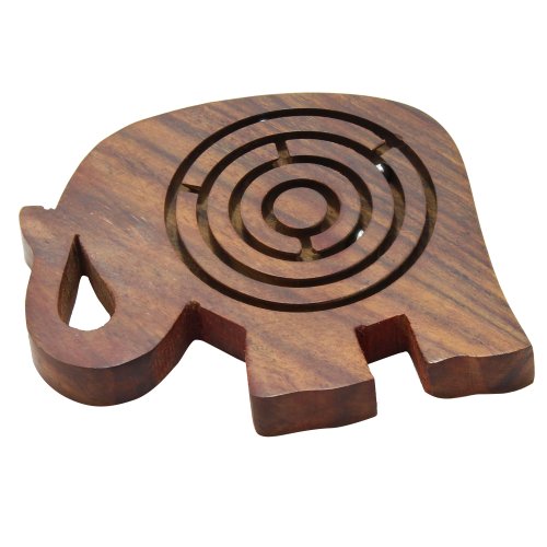 Preisvergleich Produktbild Weihnachtsgeschenke Puzzles für Erwachsene USV Brain Teaser Spiele Labyrinth Labyrinth In Elefanten-Form