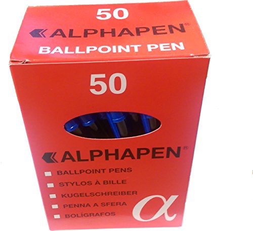 Hainenko Value 0.7 mm Medium Ball Pen - Blue (Pack of 50)