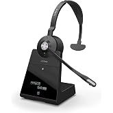 Jabra Engage 75 Kulak &Uuml;st&uuml; Dect Mono Kulaklık - Skype for Business Sertifikalı Kablosuz Kulaklık, Masa Telefonları ve Yumuşak