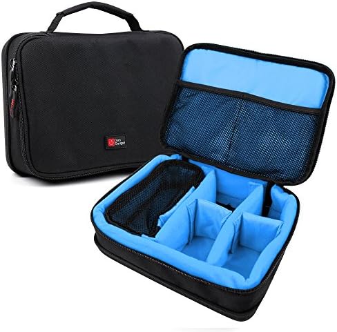 Protective EVA Portable Speaker Case (in Blue) for the Divoom Timebox - by DURAGADGET