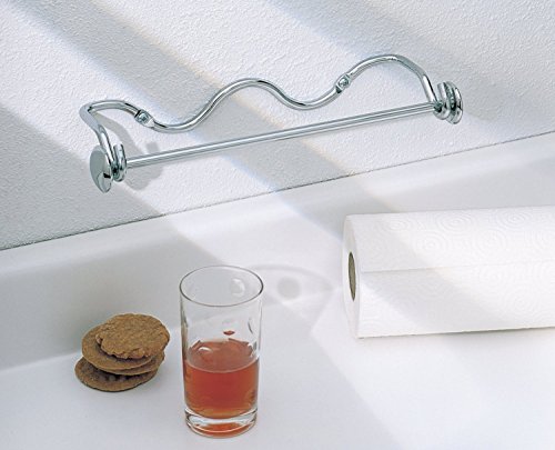 InterDesign 33100EU Awavio Wandmontierter Papierrollenhalter, chrom - 2