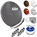 Produktbild Fuba DAA 850 HD Sat Anlage - 4 Teilnehmer (DEK 416) - Sat Anlage bestehend aus Fuba DAA 850 in Ihrer Wunschfarbe + Fuba DEK 416 Quad LNB + 100m Fuba GKA 740 + 8 x Fuba OVZ 030 F-Stecker