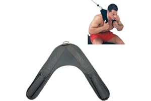 HemeraPhit abdominaux Crunch Sangles abdominaux Ceinture d'épaule en Nylon Home Gym Barbell Sangle