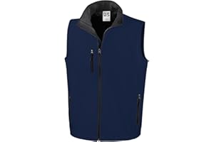 SADISRLS Gilet da lavoro in softshell micropile antivento impermeabile, senza maniche, calda con cerniera, multi tasche, per viaggio, tempo libero, Tg. S-3XL