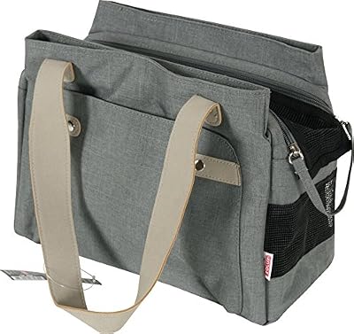 Zolux Sac de Transport Soho pour Chiens - Gris - Gris/Vert, S