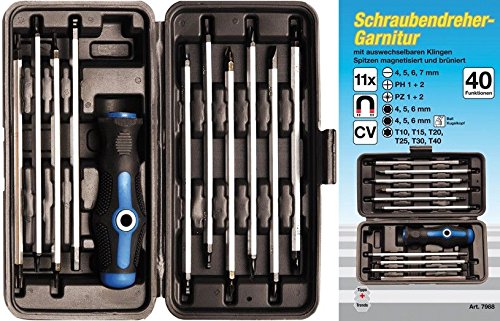 Kraftmann Schraubendreher Garnitur, 11-teilig, 7988