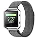 Produktbild Fitbit Blaze Band, NIUTOP Fitbit Milanese Loop Rostfreier Stahl Einstellbar Bracelet Strap Band für Fitbit Blaze Smart Fitness Uhr, mit einzigartige Magnet Lock (Fitbit Tracker blaze und Rahmen sind nicht im Lieferumfang enthalten) (schwarz)