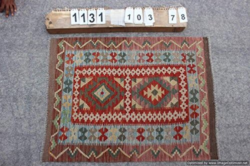 Afghan Kilim 1131 Size 103 X 78 Cm