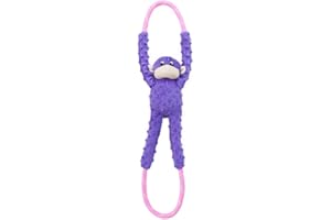 ZippyPaws Małpa RopeTugz® – liliowa