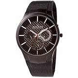 Skagen Herren-Armbanduhr XL Analog Quarz Edelstahl beschichtet 809XLTBB