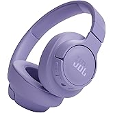JBL Tune 720BT Wireless Over-Ear Headphones, with JBL Pure Bass Sound, Bluetooth 5.3, Hands-Free Calls, Audio Cable and 76-Ho
