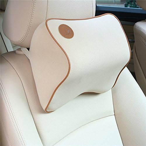 DMMSS Head Space Within A Memory Foam Pillow Neck Guard Auto Accessories Jewelry , Beige