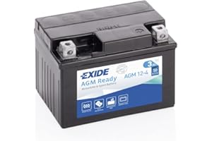 Batterie EXIDE MOTO AGM12-4 12 V 3 AH 50 AMPS EN