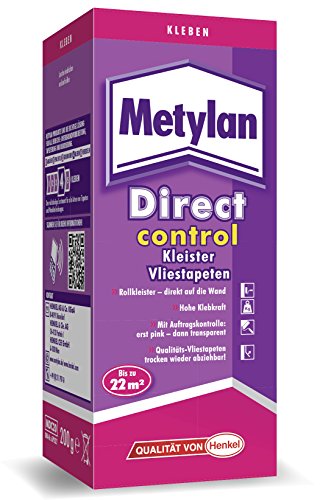 Metylan direct control - colla per carta da parati 200 g - Cola para papel 200 g