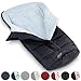 Produktbild Fleece Winterfußsack für Kinderwagen Kinderbuggy Babyschale Auto-Kindersitz in Blau